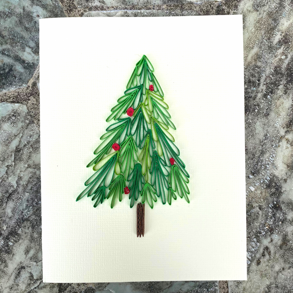 Christmas Tree Decor Quilling