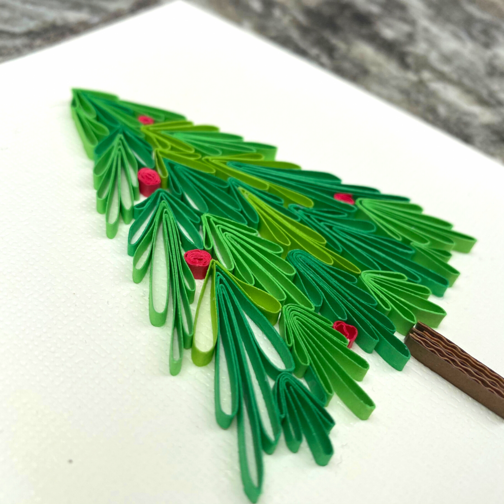 Christmas Tree Decor Quilling